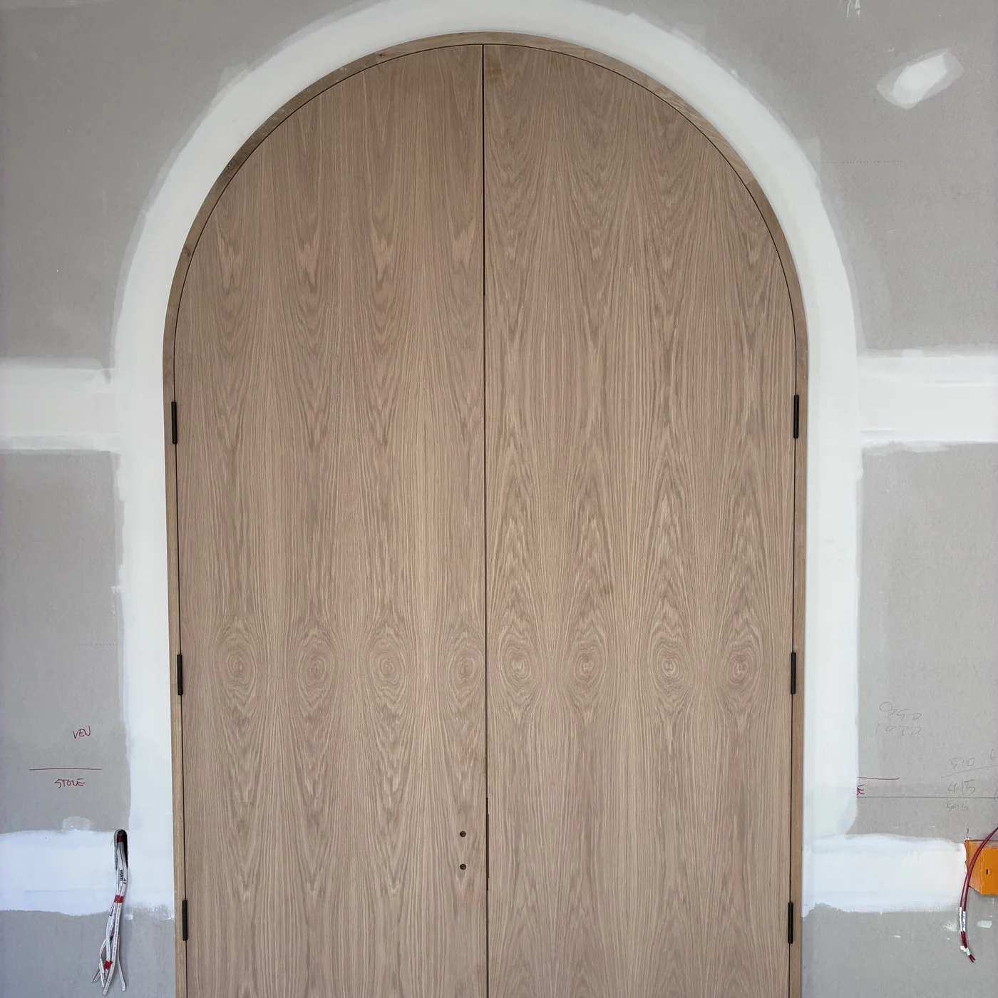 Custom timber doors