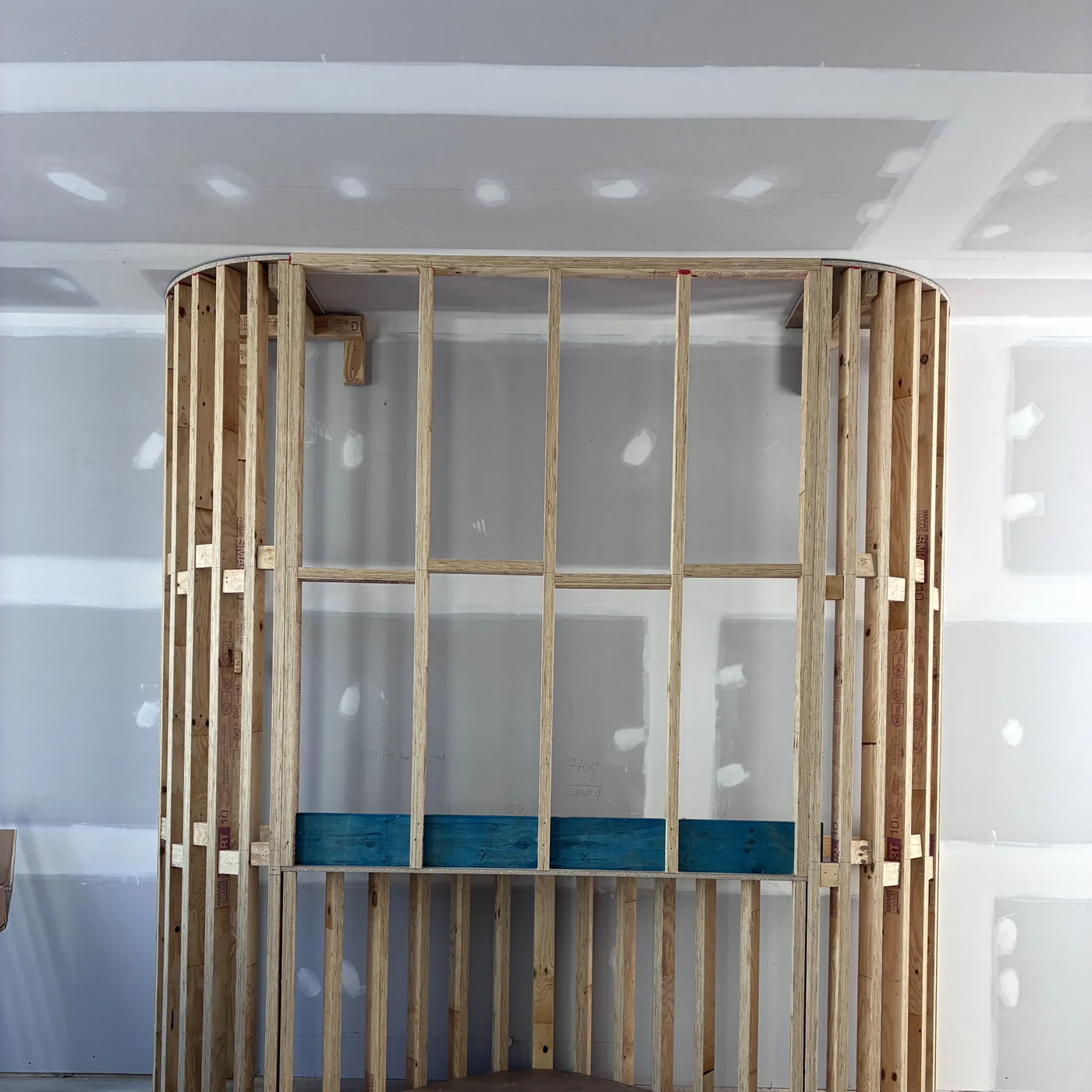 Structural timber framing detail